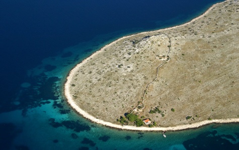 Ribarska kućica na otoku Kameni Žakan